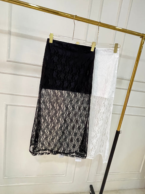 A-Line Summer Lace Skirts